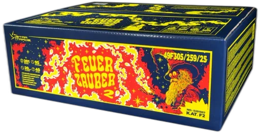 Feuerzauber 2, 201 Schuss — Verbundfeuerwerk — von Startrade — Silvester-Feuerwerk kaufen bei stopine
