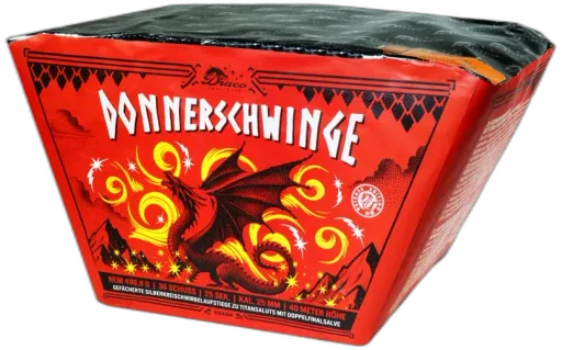 Donnerschwinge — Batterien — von Draco — Silvester-Feuerwerk kaufen bei stopine