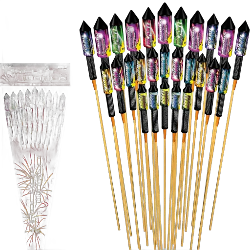 Rocket World, 27er-Raketensortiment — Raketen — von NICO — Silvester-Feuerwerk kaufen bei stopine