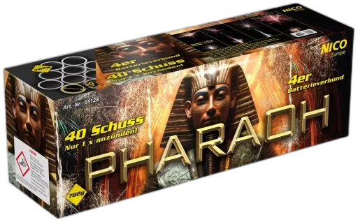 Pharaoh, 40 Schuss — Verbundfeuerwerk — von NICO — Silvester-Feuerwerk kaufen bei stopine