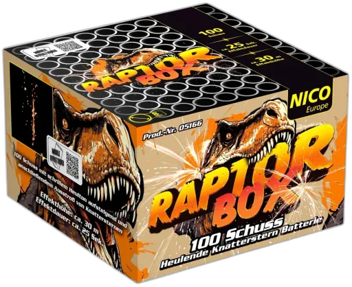 Raptor Box, 100 Schuss — Batterien — von NICO — Silvester-Feuerwerk kaufen bei stopine