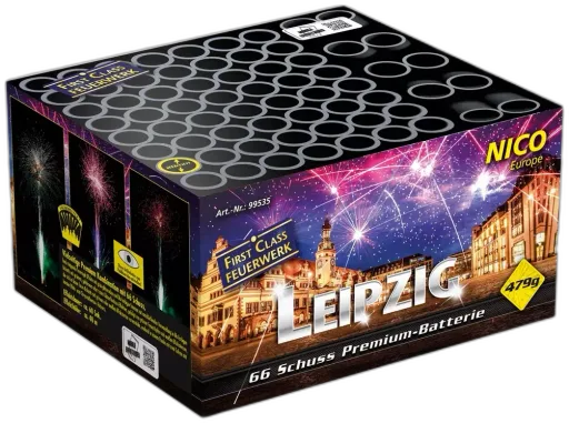 Leipzig, 66 Schuss — Batterien — von NICO — Silvester-Feuerwerk kaufen bei stopine
