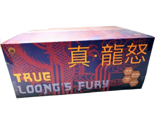 TRUE LOONG's FURY, 100 Schuss — Verbundfeuerwerk — von GENIE — Silvester-Feuerwerk kaufen bei stopine